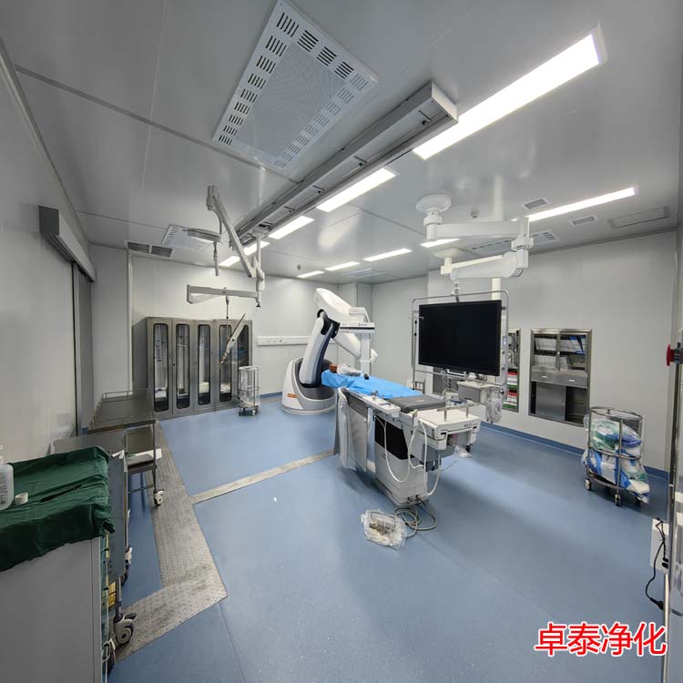 河北三院洁净手术室装修施工完成,卓泰净化专业洁净净化车间装修施工厂家